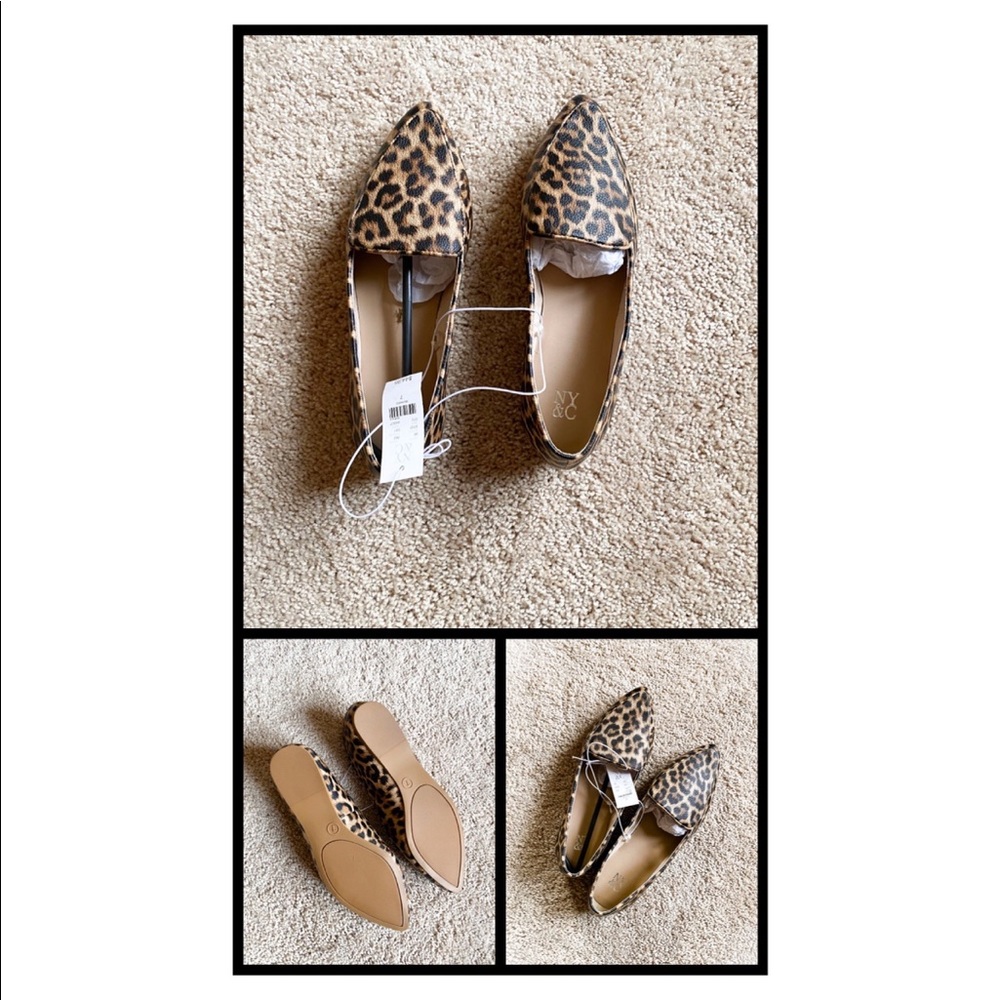 NWT NY&Co Leopard Print Loafer - Picture 3 of 5
